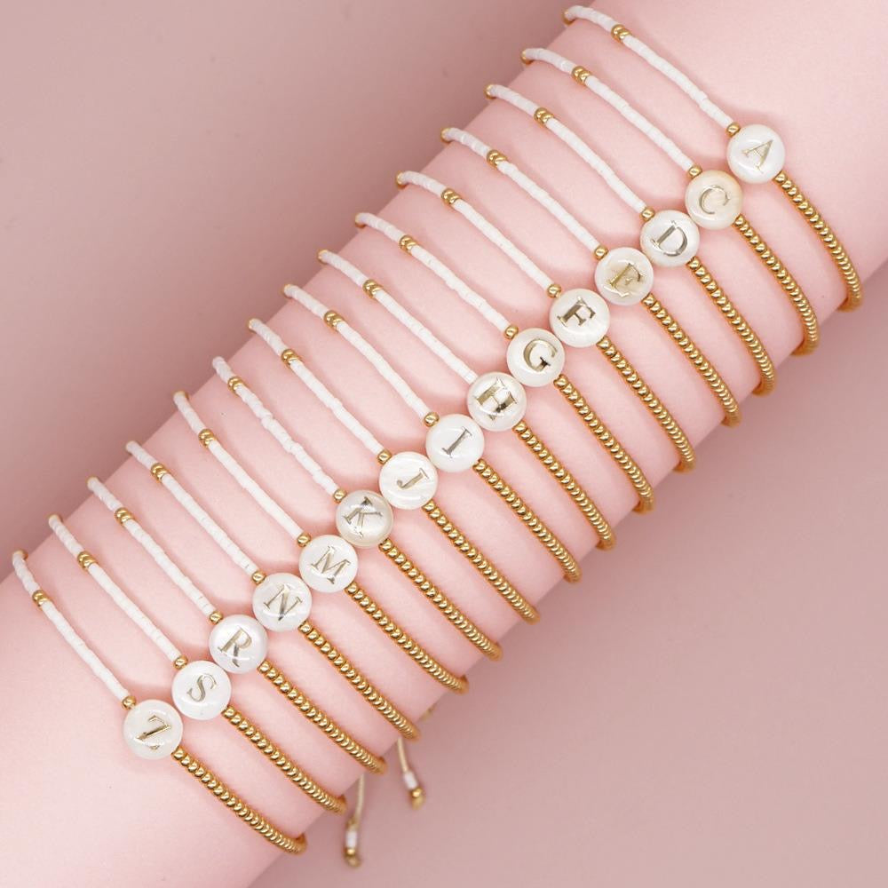 Pulsera de letra