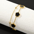 Pulsera de cinco hojas