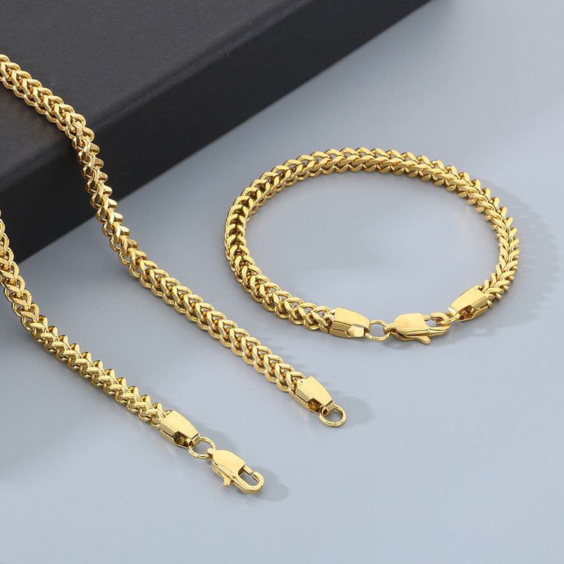 Set pulsera y cadena