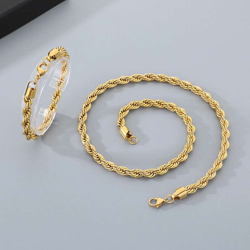 Set cadena hombre