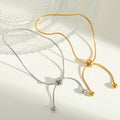 Set Collar y Pulsera Ajustable Oro