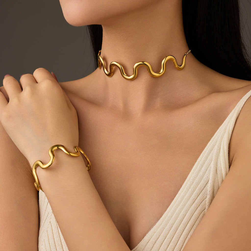 Set Gargantilla y Pulsera